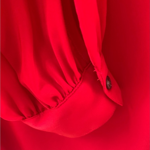 Lauren Ralph Lauren Red Blouse - Picture 3 of 5